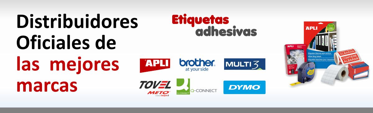 Distribuidores oficiales de etiquetas Apli, Multi3, Q-Connect